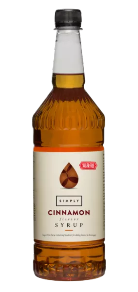 Simply Sugar Free Cinnamon Syrup - 1 Litre